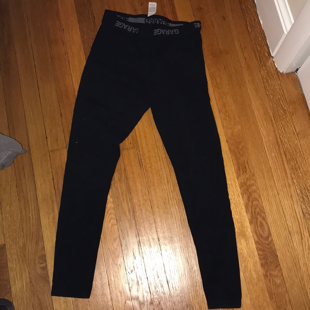 Garage black leggings